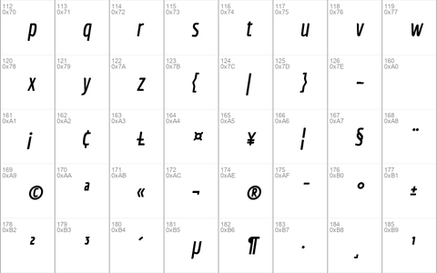 Economica Bold Italic