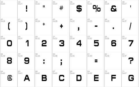 SpaceOutBoldCondensed Regular