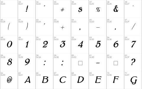 BoltonItalic Regular