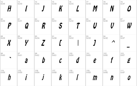 GuthrieCondensed Oblique