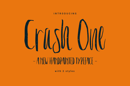 Crash One font