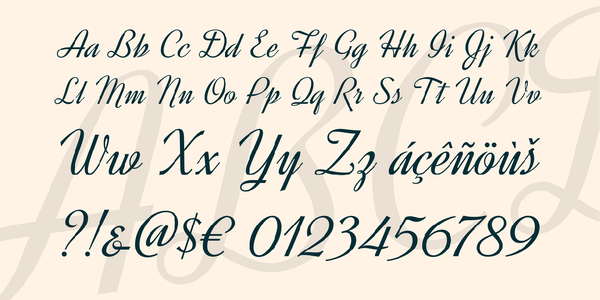 Dynalight font