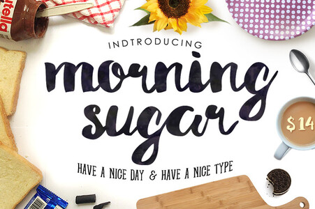 Morning Sugar font
