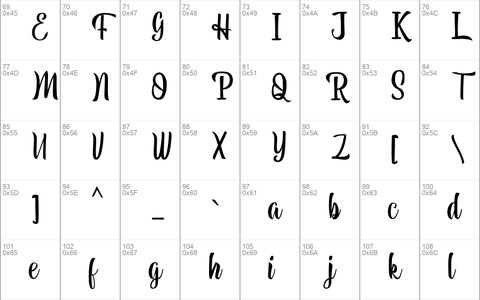 Pariangan font