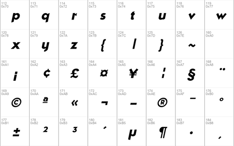 Manhattan Italic