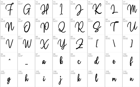 Claston Script font
