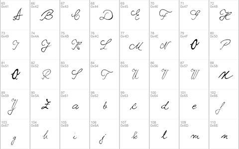 StefanHandwrite1. 0 Regular