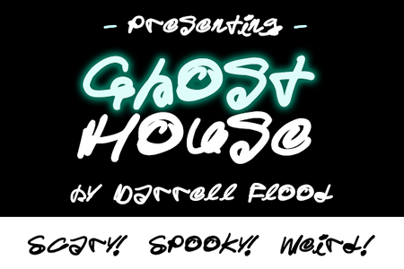 Ghost House font