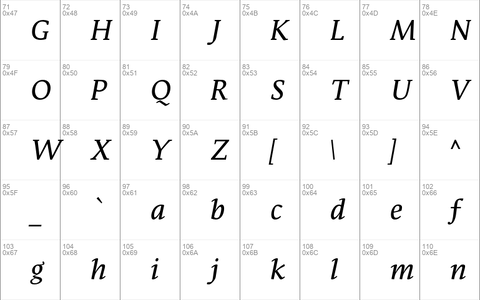 ParableLF-RegularItalic Regular