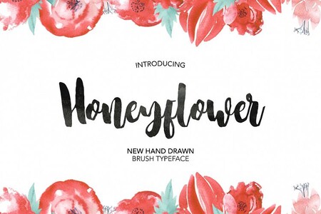 Honeyflower font