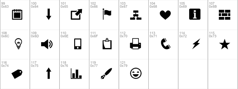 Heydings Common Icons