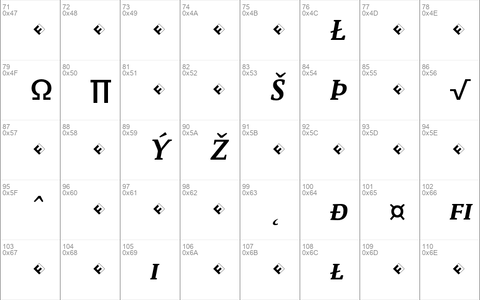 Parable-BoldSCItalicExpert Regular