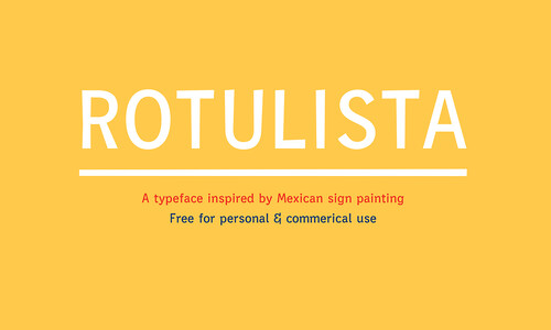 Rotulista font