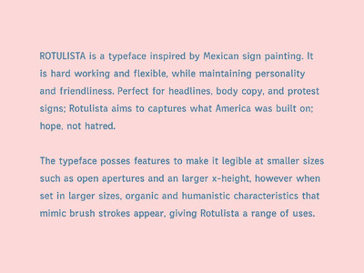 Rotulista font