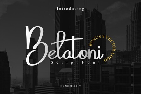 Belatoni font