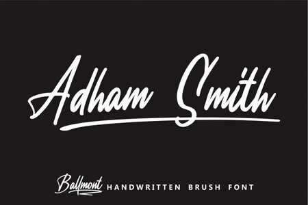 Ballmont font