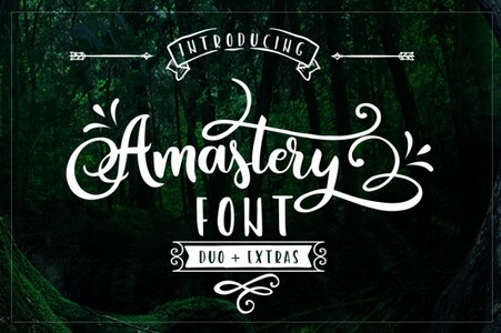 Amastery Extras font