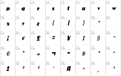 DomenicCondensed Oblique