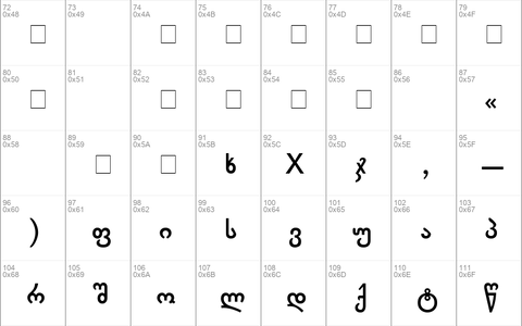 Chveulebrivy-Bold Regular