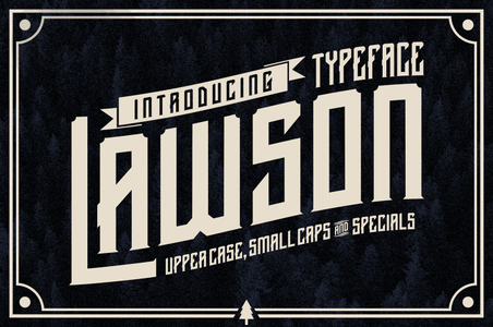 Lawson font