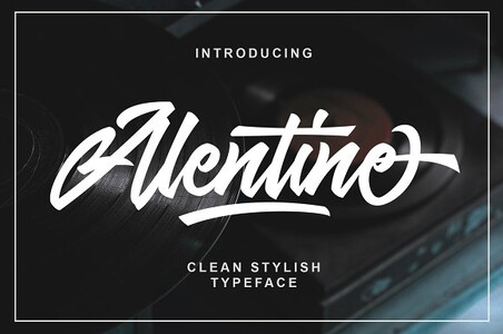 Alentine font