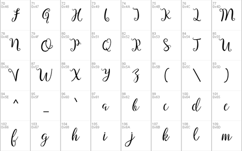 Mailinda Script font