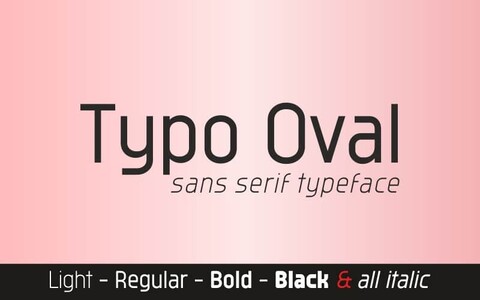 Typo Oval Demo