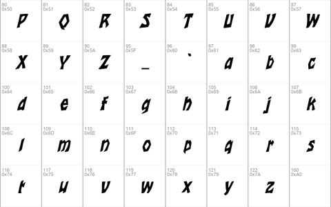 TalonCondensed Italic