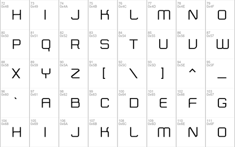 Zip Typeface Regular