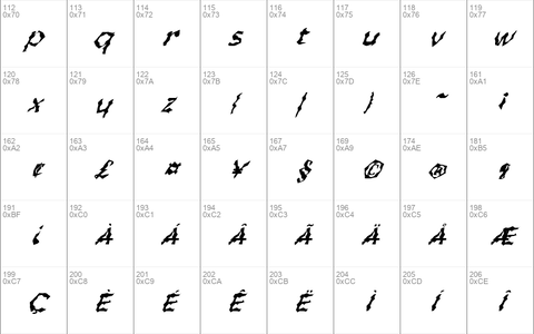 FZ WACKY 55 ITALIC