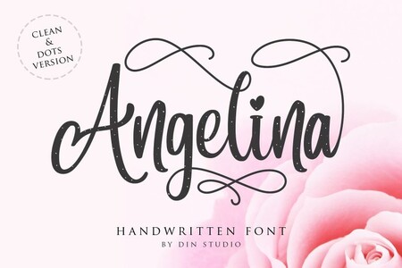 Free Version Angelina font