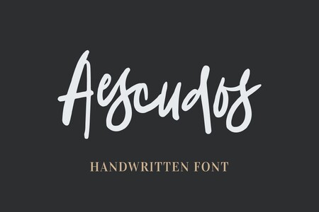 Aescudos font