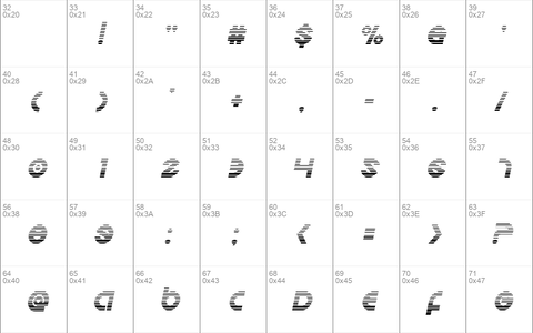 Echo Station Gradient Italic