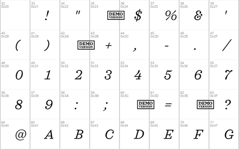 Sagona Book Italic DEMO