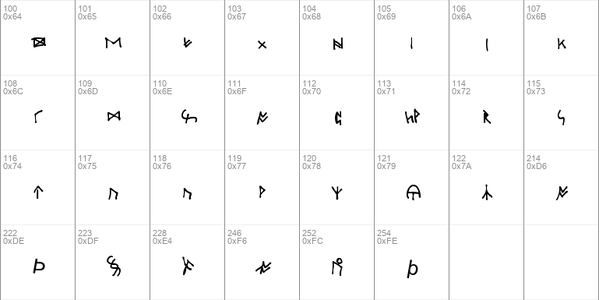 Oxford Runes Regular