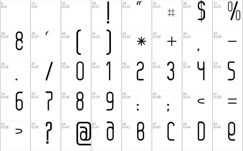 Senzi font