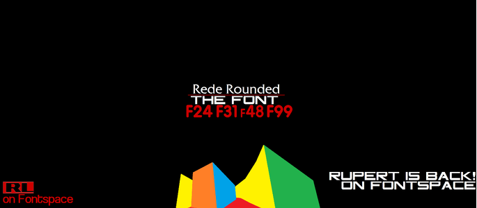 Rede Rounded F24 font