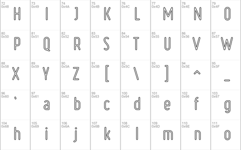 Ruler Outline Regular