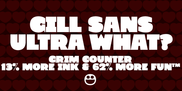 GrimCounter-Rounded font