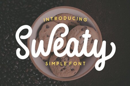 Sweaty font