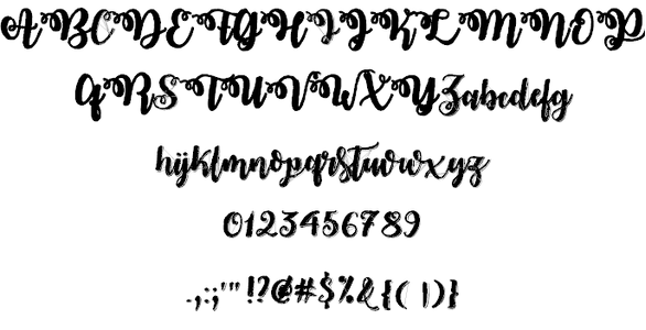 Midnight in October font