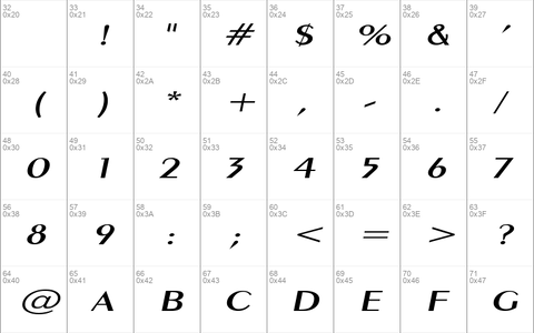 PenwinExtended Oblique