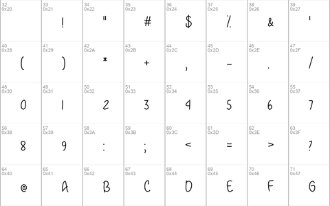 January Handwriting Regular