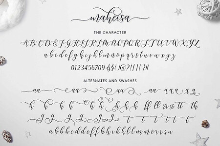 Maheisa Script font