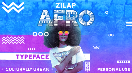 Zilap Afro font