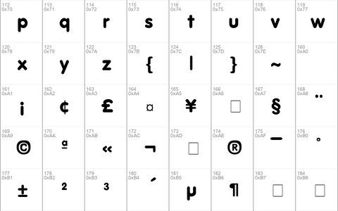 ESF-Rounded Bold