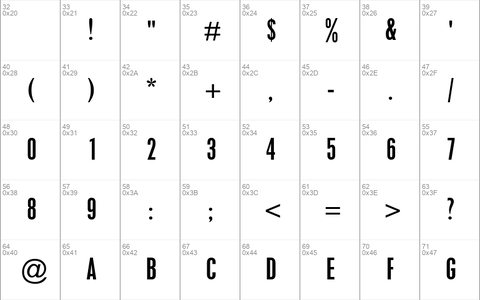 Placard Condensed Regular