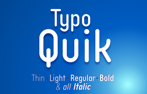Typo Quik Demo font