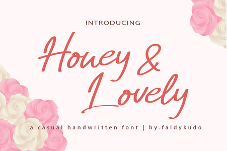 Honey & Lovely font
