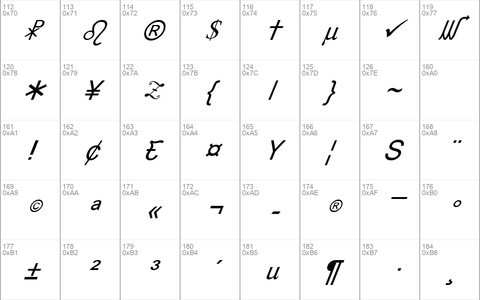 X-Cryption Italic Italic